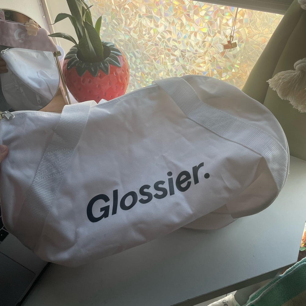 Gently used Limited Edition 2019 Glossier Duffel Bag
